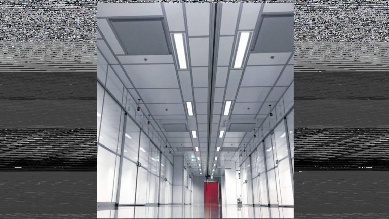 Partition wall systems for office and production rooms