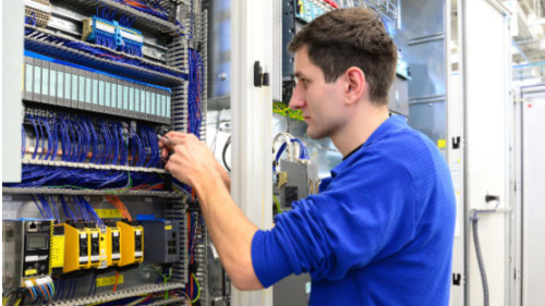 Control cabinet production