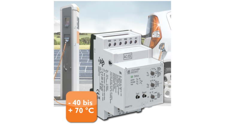 Insulation monitoring for DC charging stations with extended temperature range from -40 to +70 °C