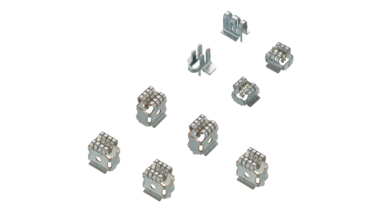 High-current contact elements