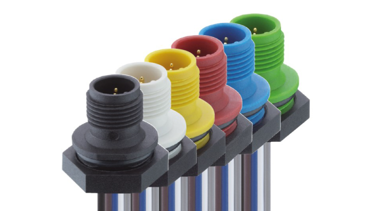 Kunststoff-Einbausteckverbinder IP67