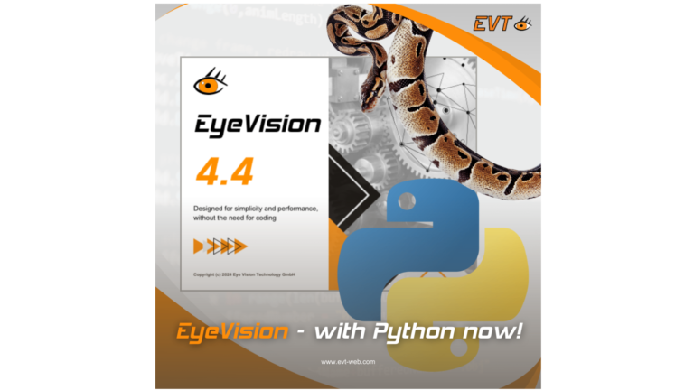 Python Integration available in EyeVision 4.4