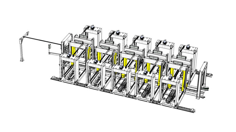 LLC route train loading system