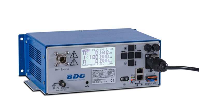 ElMeS high voltage tester DC built-in device