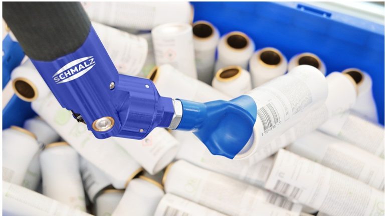 Bin Picker SBPG: The vacuum gripper for reaching into the box