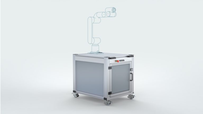 The Cobot Station for the quick and easy installation of your collaborative robot