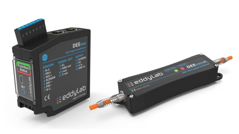 Messverstärker DEEneo für LVDT Sensoren von eddylab – DEEneo