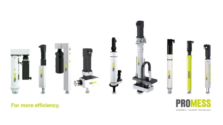 Breites Spektrum an NC-Fügesystemen für Kraft-Weg-überwachte Montage- und Prüfaufgaben: fünf unterschiedliche Pressenreihen im Kraftbereich von 200 N bis 1.000 kN mit einer großen Auswahl an Hüben und Geschwindigkeiten für ein breites Anwendungsspektrum.