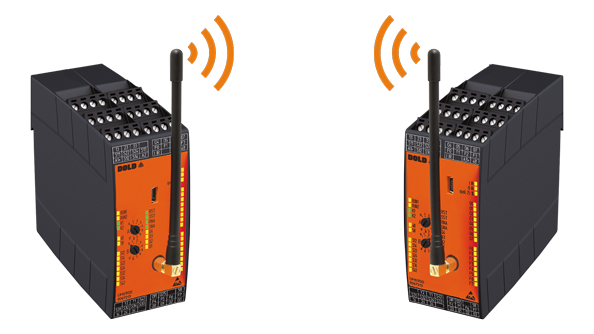 Radio controlled safety system UH 6900 – In pair mode