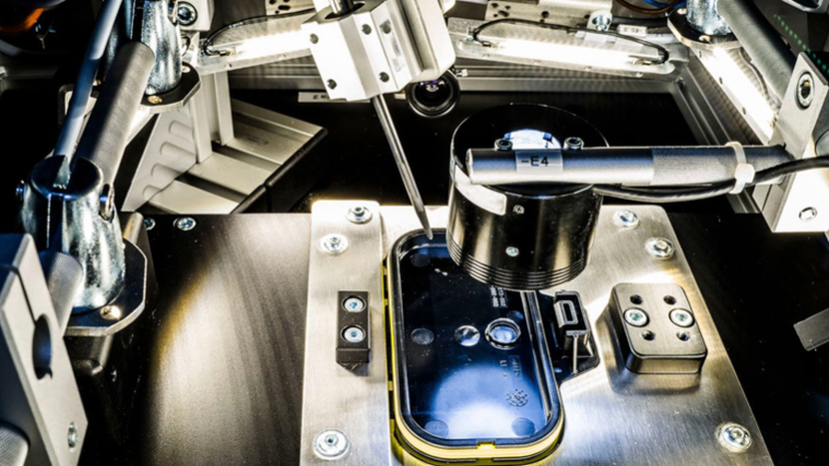 End-of-Line Tester Sensoren / Sensorelektronik (Beispiel)