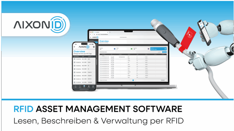 AIXONID – Identifizieren & Verwalten von Kabel per RFID