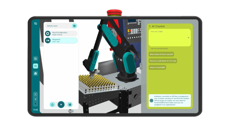 Steuerungssoftware horstOS powered by AI