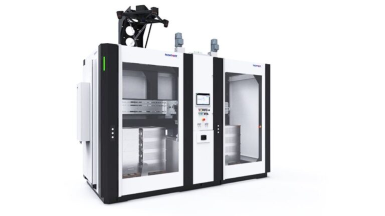 customer-specific plant construction – plant for palletizing storage rolls