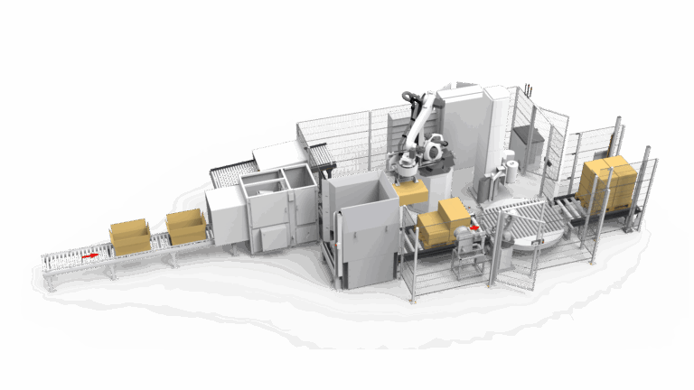 End-of-line Palletization