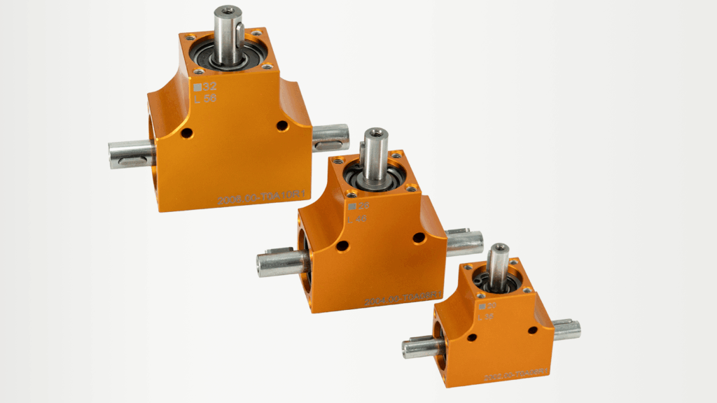 Ket-Bee T-angle gearbox from Ketterer: Maximum performance in minimum space