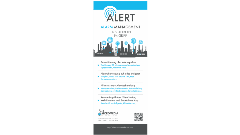 ALERT – Eine Alarmplattform. Jedes System. Volle Kontrolle.