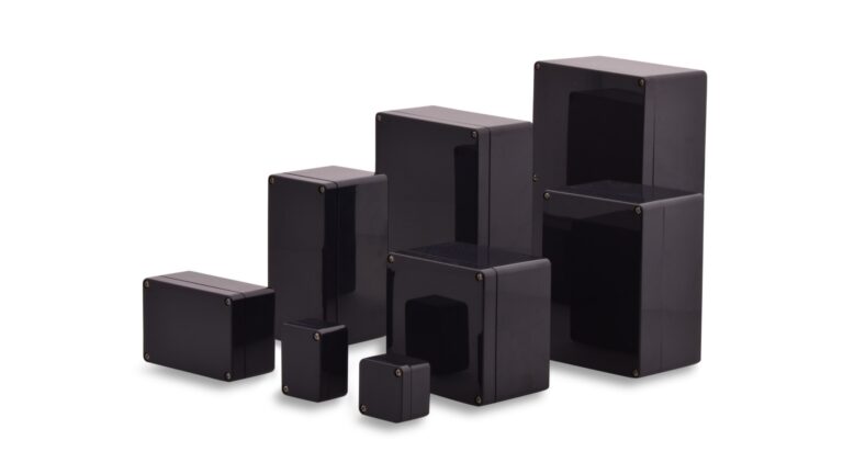 ABS plastic industrial housing series ELBE graphite gray by BOXEXPERT