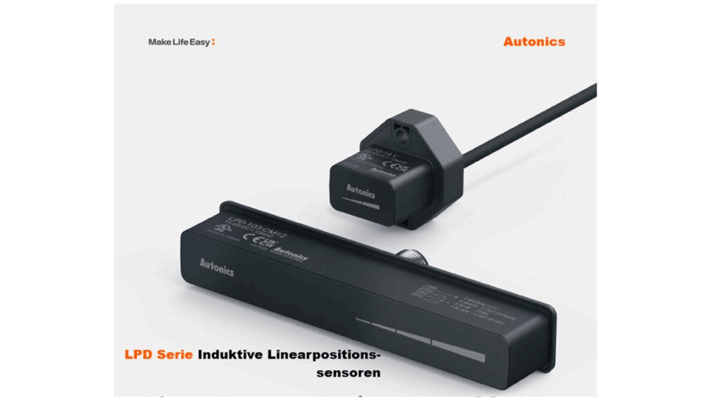 LPD Serie : Induktive Linearpositionssensoren auch mit IO-Link