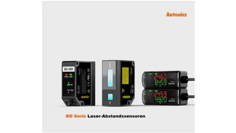 BD-Serie : Laser-Abstandssensor