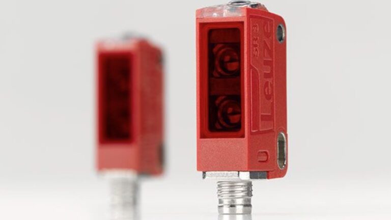 Our smallest contrast sensor for the packaging industry