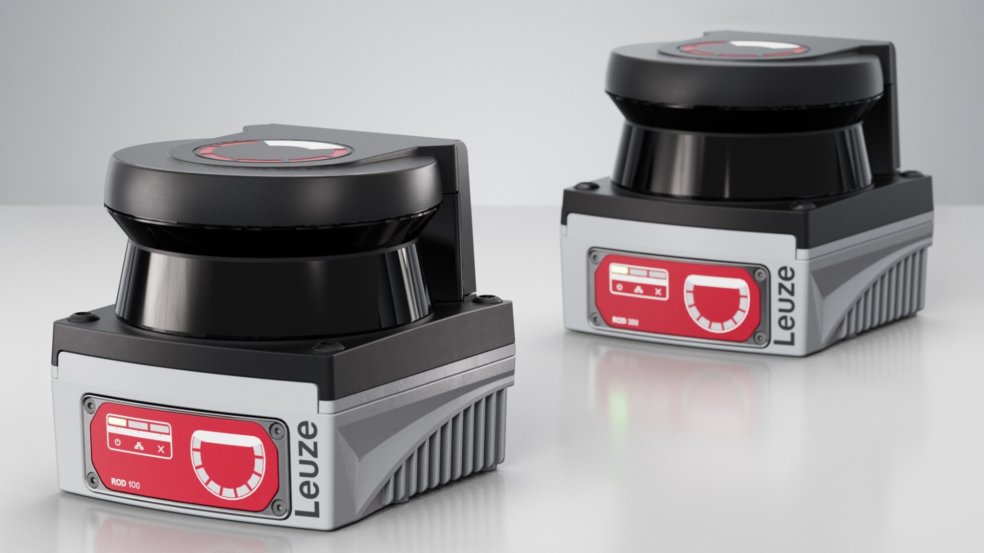 Switching laser scanner for object detection and collision protection tasks