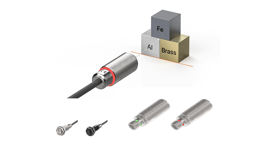PRFD-K Series :  Inductive Full-Metal Long-Distance Proximity Sensors (Factor 1 on Fe/Al)