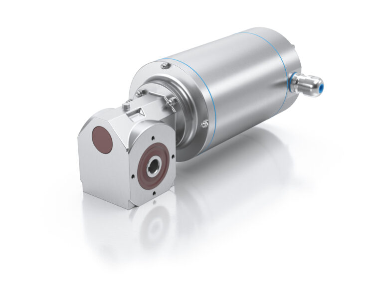 Worm gearbox in stainless steel SMN