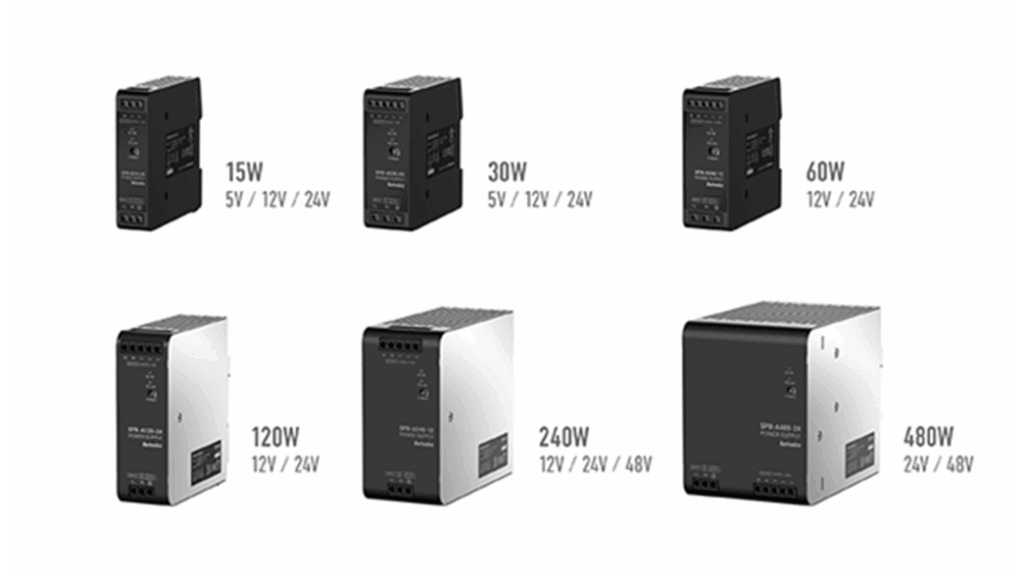 SPB-A Serie :  DIN Rail Switching Mode Power Supplies