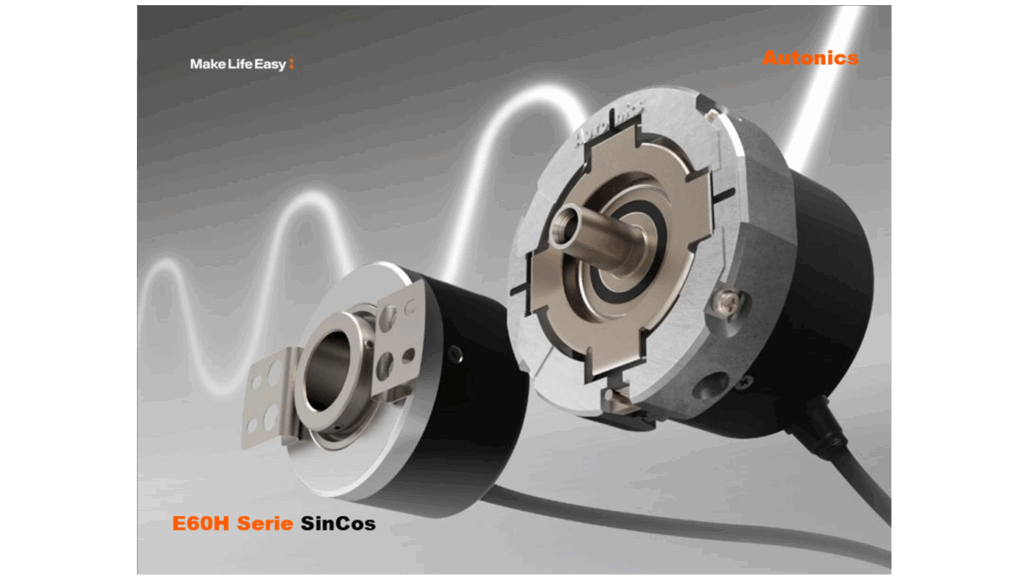E60H :  Incremental Rotary Encoders (Sine Wave)