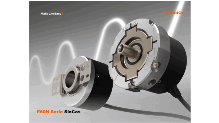 E60H :  Incremental Rotary Encoders (Sine Wave)