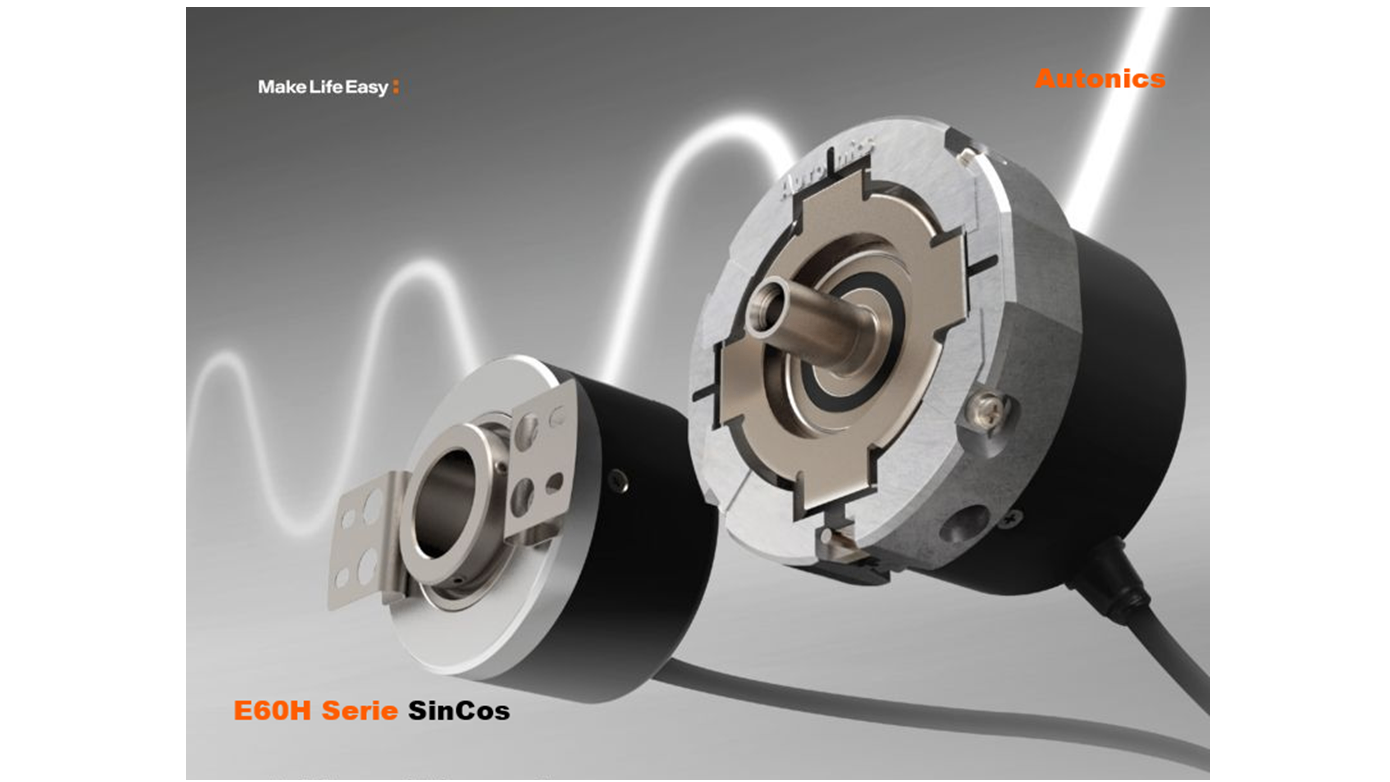 E60H :  Incremental Rotary Encoders (Sine Wave)