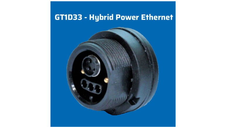 Hybridsteckverbindung Power und Ethernet