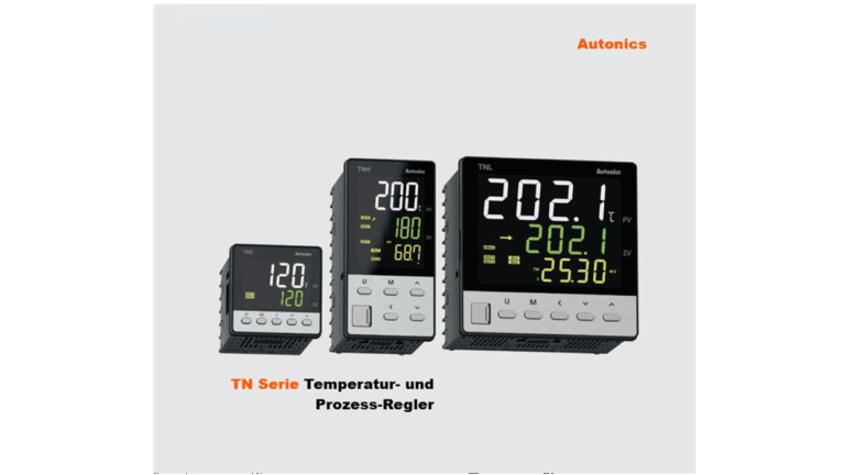 TN Series : 2-DOF PID Temperature Controllers (Program/Fixed Control)