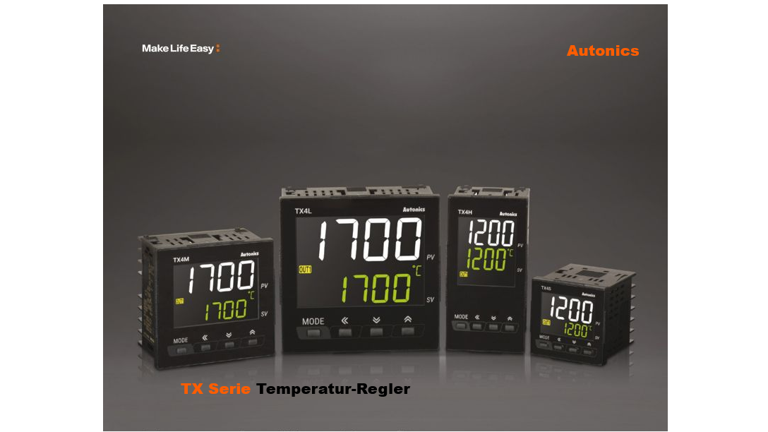 TX Series : LCD Display PID Temperature Controllers