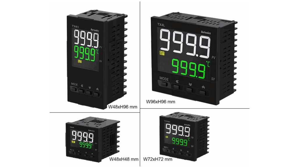TX Series : LCD Display PID Temperature Controllers