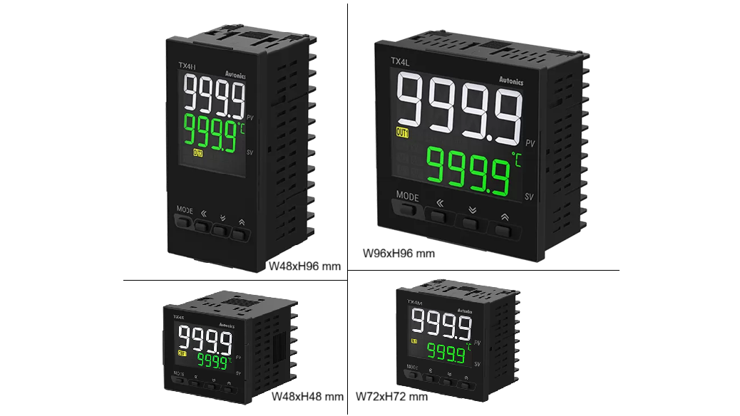TX Series : LCD Display PID Temperature Controllers