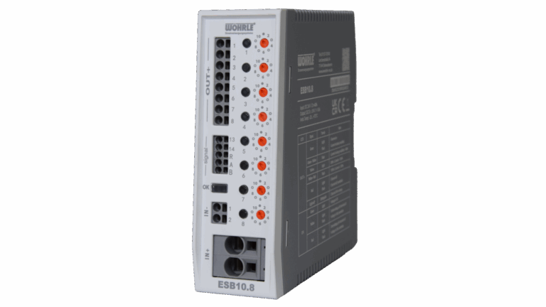 Multikanal-elektronischer Leitungsschutz für industrielle DC-Anwendungen – ESB10.8