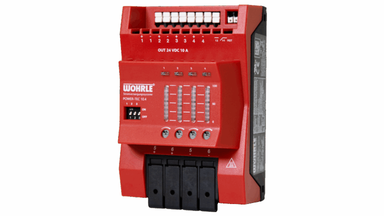 Intelligente 4-Kanal-Stromverteilung für industrielle Anwendungen – POWER-TEC 10.4