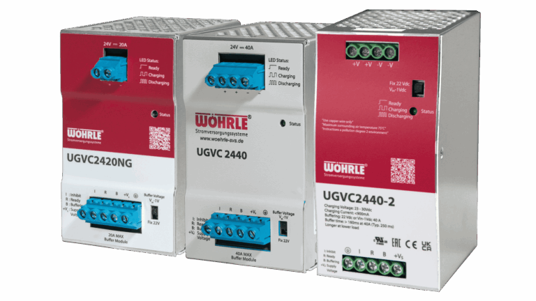 DC-USV zur Pufferung von kurzen Autonomiezeiten – UGVC-Serie