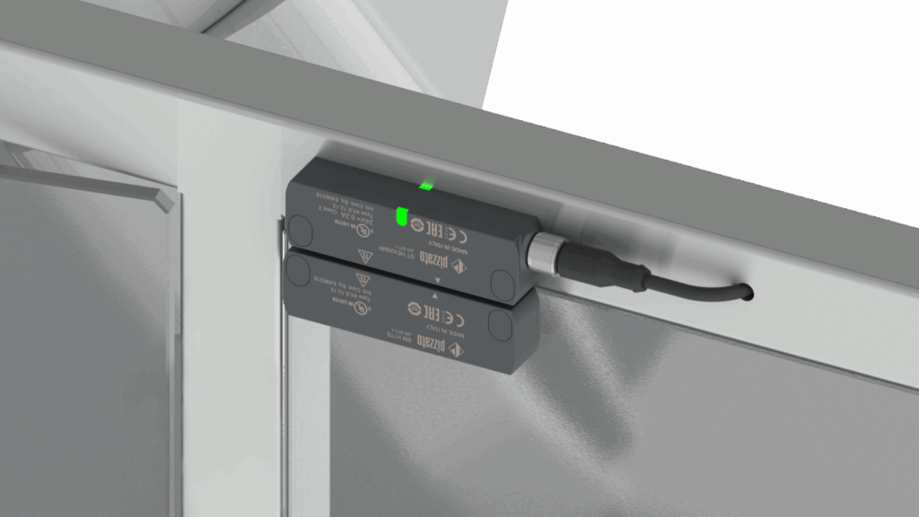 RFID-Sicherheits-Sensoren mit Magnetkraft-basierter Zuhaltung Serie ST H