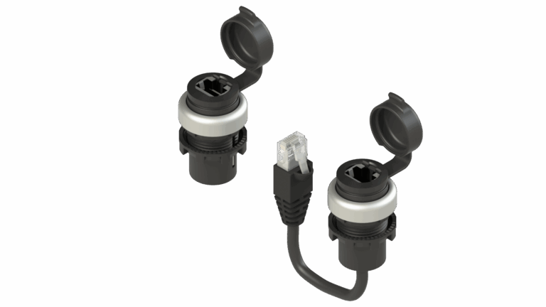 RJ45-Netzwerkanschlüsse bis Kategorie 6 (10 Gb/s) geprüft