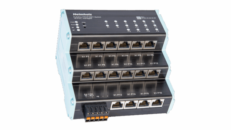 FLEXtra STAGE PROFINET-Switch, managed, 16-Port, 1 GBit