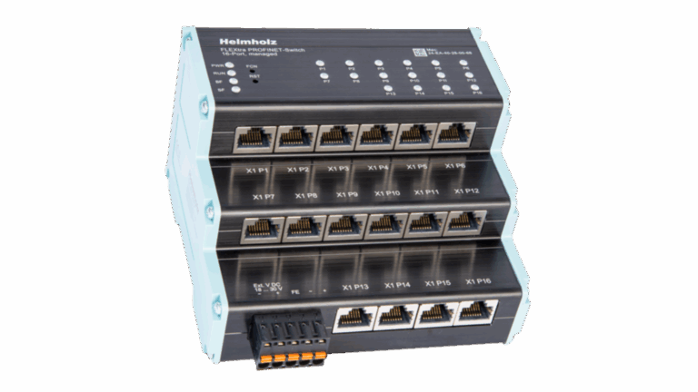 FLEXtra STAGE PROFINET-Switch, managed, 16-Port, 1 GBit