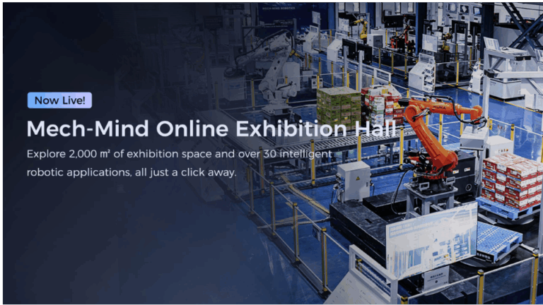 Mech-Mind Online Exhibition Hall Officially Launched: A Global Invitation to Explore Intelligent Robot Applications on the Cloud