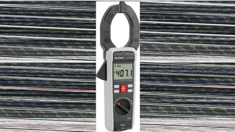 VC771 PV Gleich und Wechselstrom CAT III 1500 V, CAT IV 1000 V, LPF, Datenlogger (App), 2000 A (DC), 1500 A (AC)