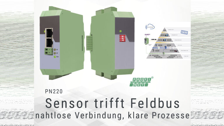Der smarte PROFINET-Feldbuskoppler PN220