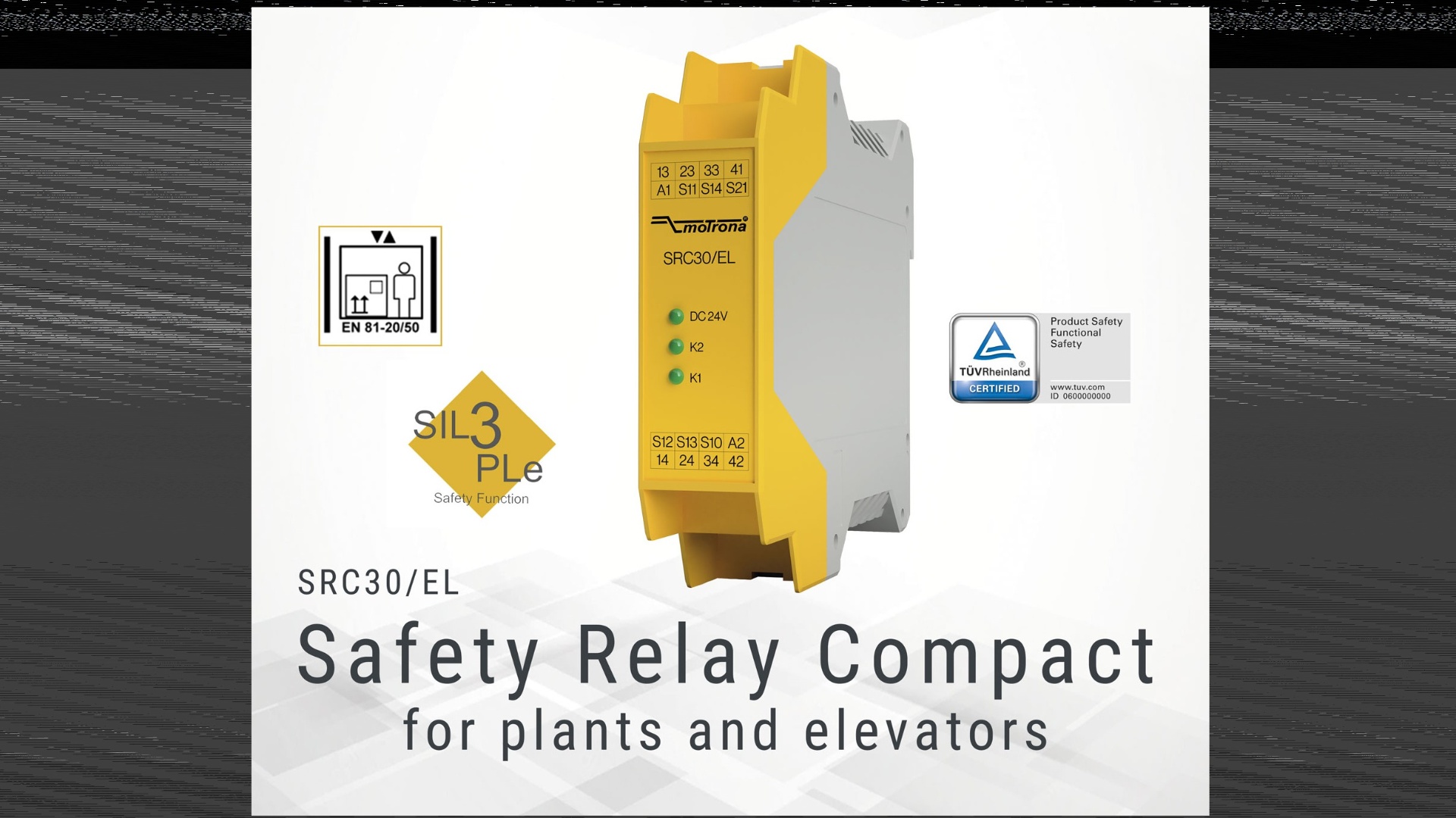 Maximum safety in a compact design