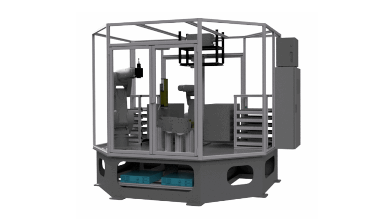 Flexible automatisierte Roboterzelle