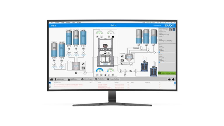 evon XAMControl-Prozess- & Produktionsleitsystem