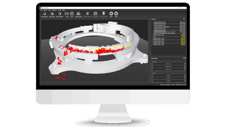 Digital Feeder – Digitaler Zwilling und Simulation Ihrer Zuführanlage